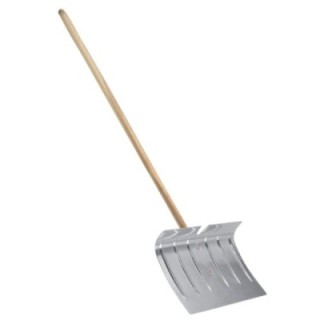 Pelle poussoir de déneigement  aluminium