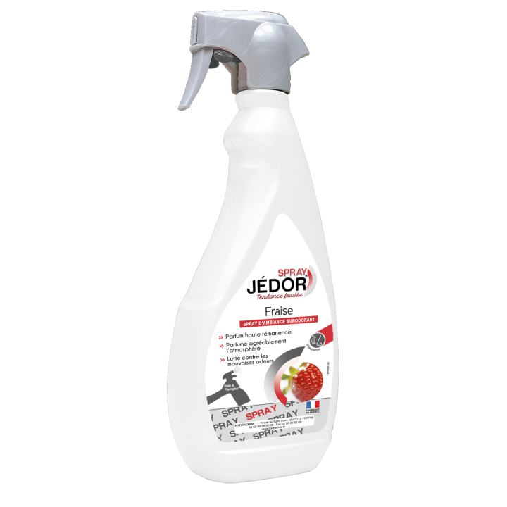 JEDOR- Spray désodorisant Fraise 500ml
