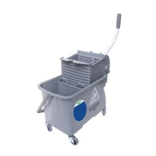 Seau bibac à roulettes SmartColor 15L Unger