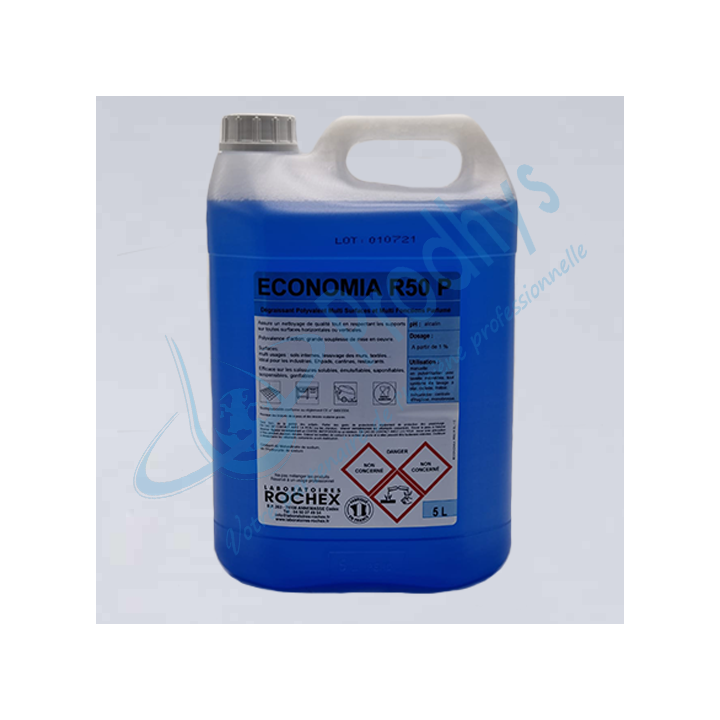 ECONOMIA R50 PARFUMÉ 5L | Dégraissants professionnel haute performance