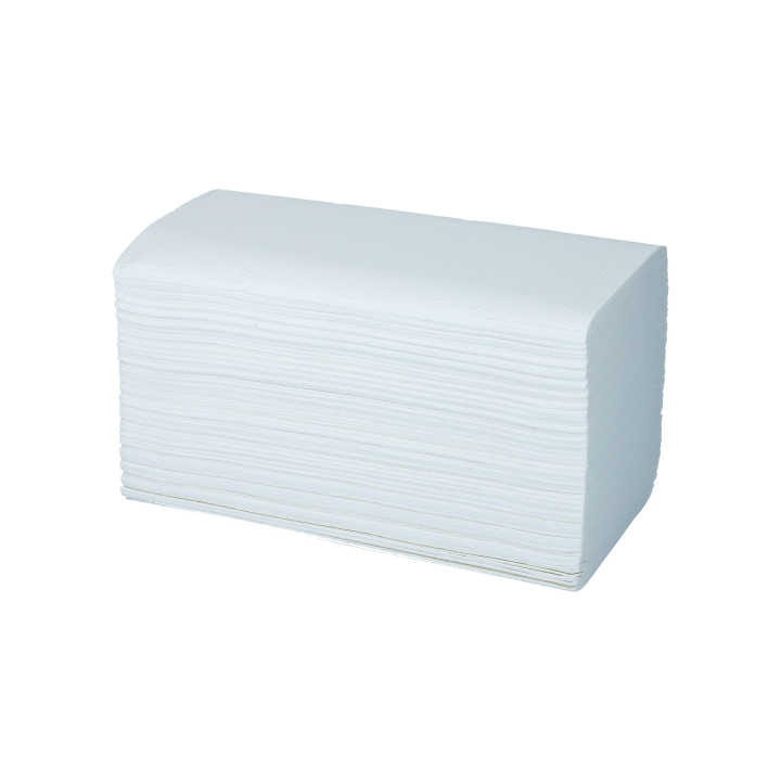 Essuie main plié V (2 plis) | Essuie-mains professionnel haute performance