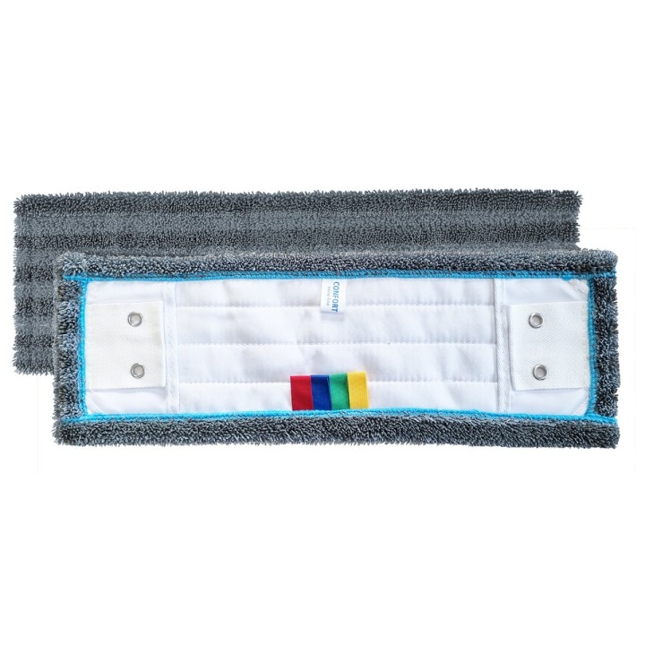 Frange microfibre Confort fine 40cm | Lavage professionnel haute performance