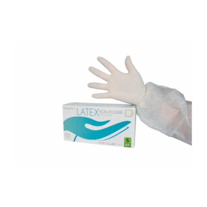 Gant latex non-poudré | Protections professionnel haute performance