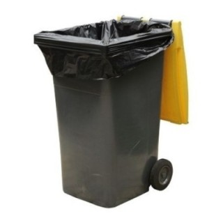 Housse conteneur 240L NOIR (100) | Sacs déchets professionnel haute performance