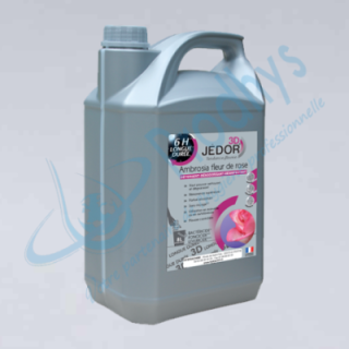 JEDOR 2D Ambrosia fleur de rose 5L | Nettoyant sol professionnel haute performance