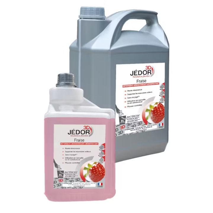 JEDOR DDS Fraise 5L | Nettoyant sol professionnel haute performance