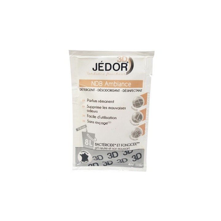 JEDOR Dosette Ambiance 20ml | Nettoyant sol professionnel haute performance