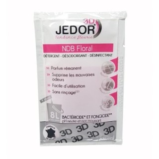 JEDOR Dosette Floral 20ml | Nettoyant sol professionnel haute performance