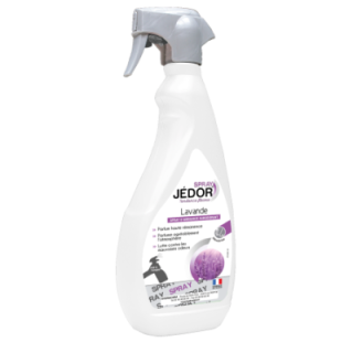 JEDOR- Spray désodorisant Lavande 500ml | Détergent neutre désodorisant professionnel haute performance