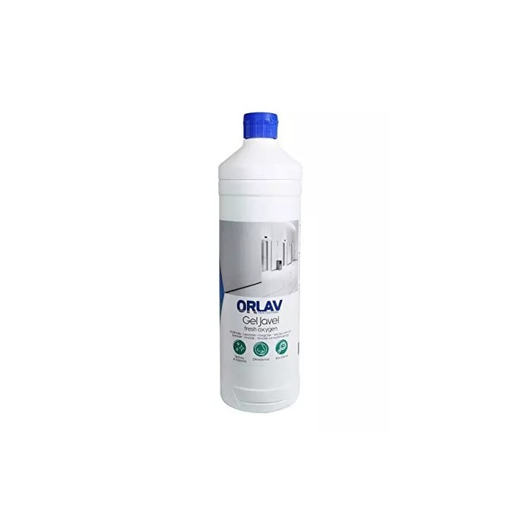 ORLAV Gel javel Fresh Oxygen 1L | Détartrants professionnel haute performance