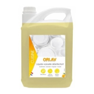 ORLAV- Vaisselle plonge bactéricide 5L | Alimentaire professionnel haute performance