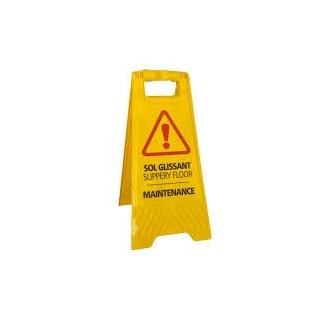 Panneau signal d'avis sol glissant | Divers professionnel haute performance