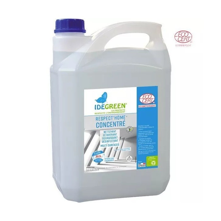 Respect'Home Concentré 5L Ecocert | Désinfectants professionnel haute performance
