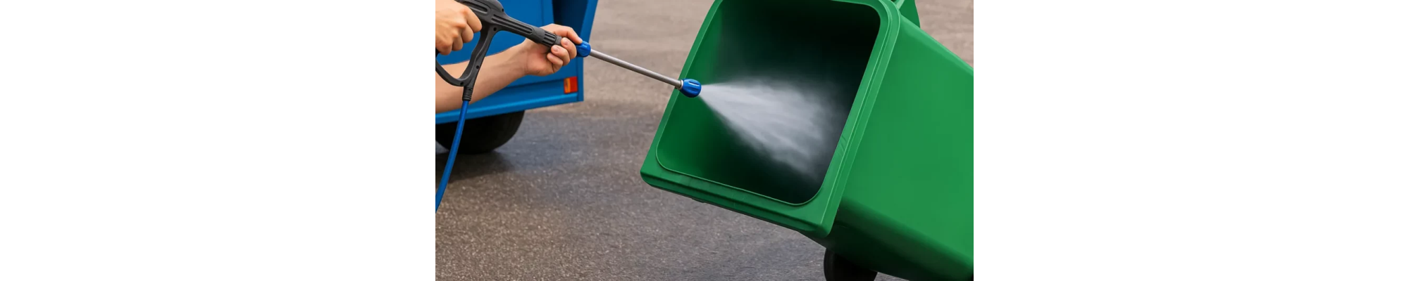 Nettoyant containers poubelle